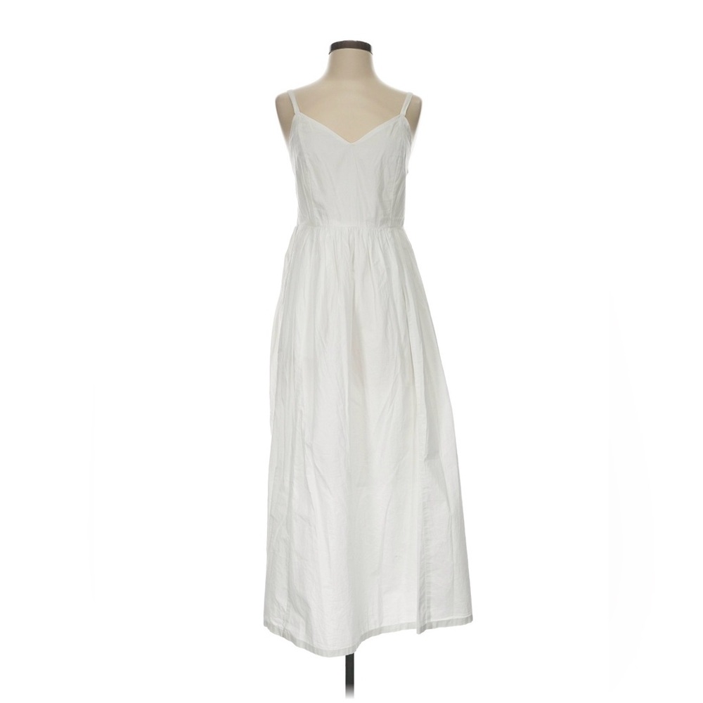 100% Cotton Old Navy White Maxi Sundress, has Pockets!